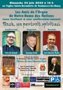 Conférence-concert "Bach, un portrait spirituel"